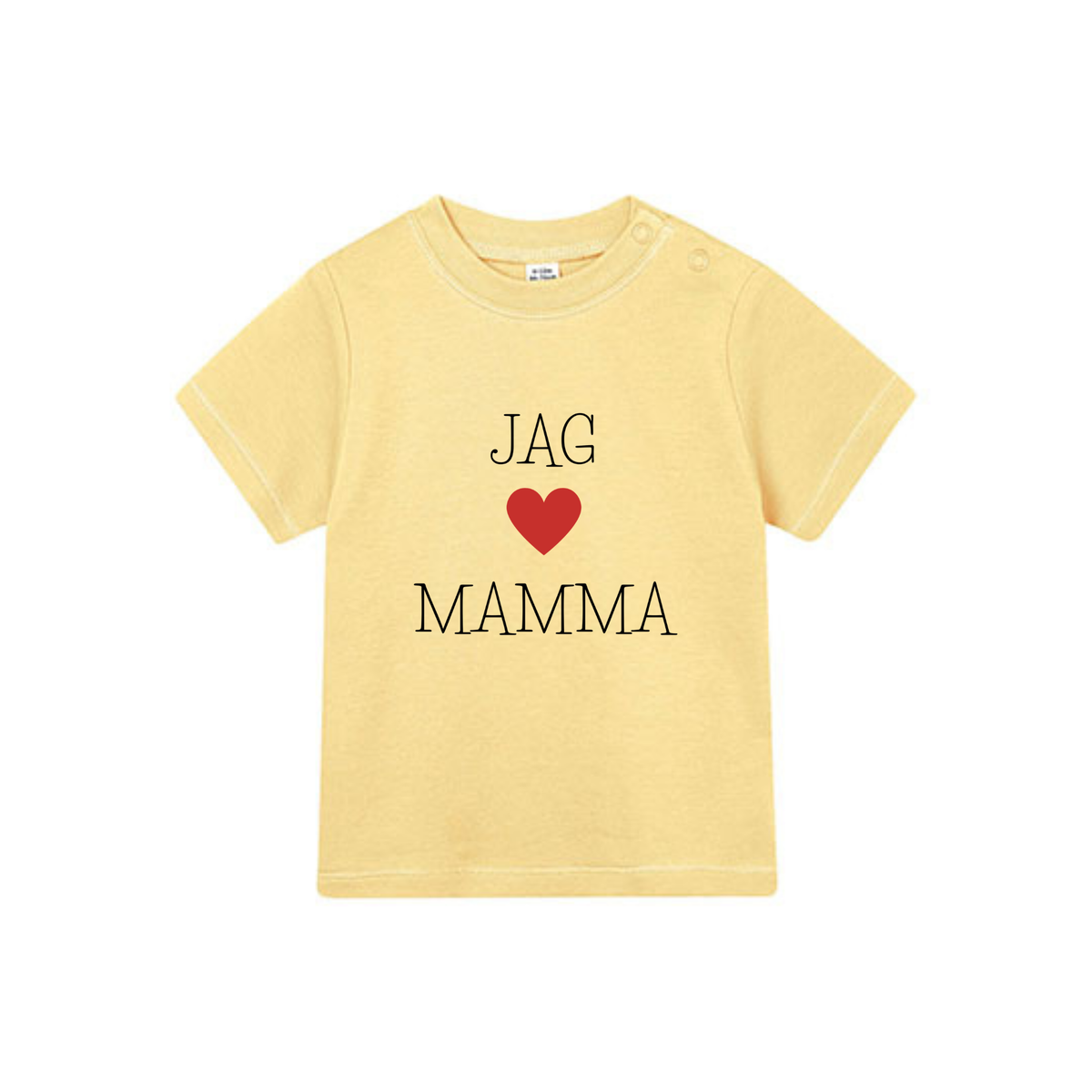 Barn t-shirt "Jag älskar mamma"