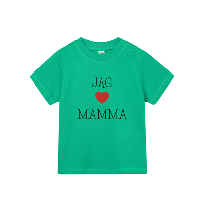Barn t-shirt "Jag älskar mamma"
