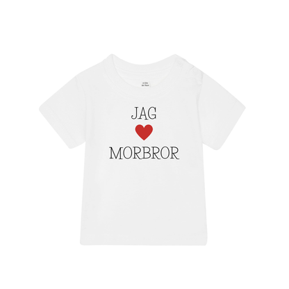 Barn t-shirt "Jag älskar morbror"