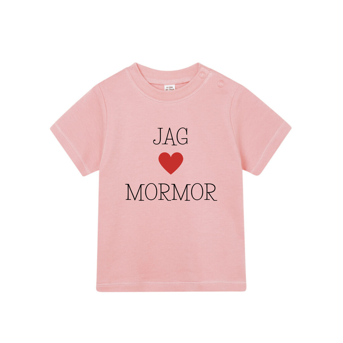 Barn t-shirt "Jag älskar mormor"