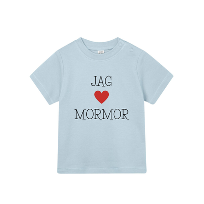 Barn t-shirt "Jag älskar mormor"